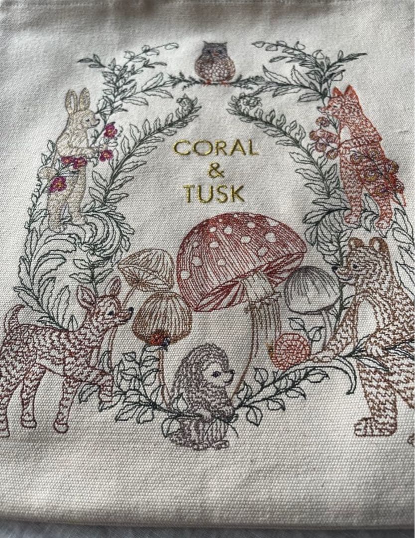 Coral & Tusk 限定商品トートバッグ Enchanted Garden