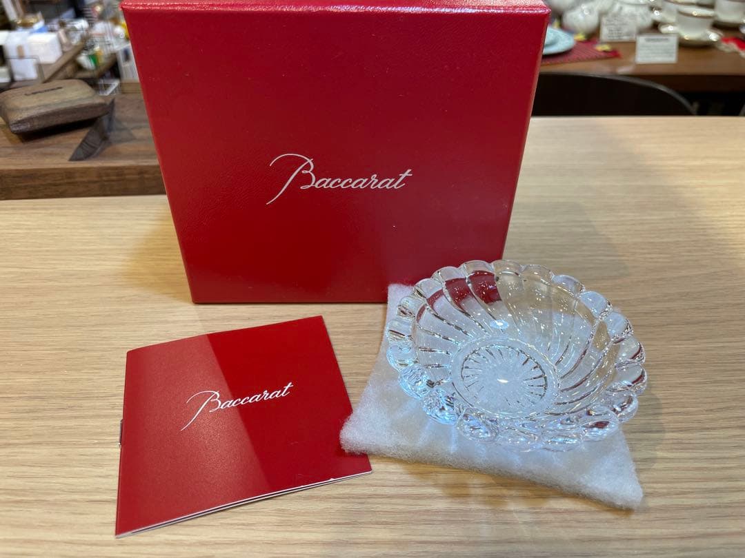 B7118 【バカラ】ボリュート アッシュトレイ 小物入れ