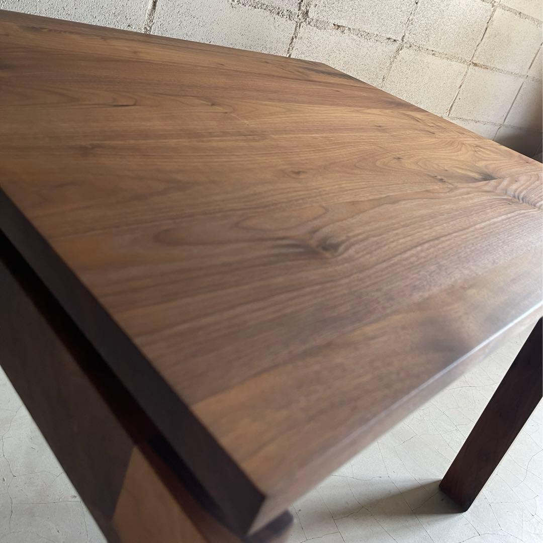 いろは　美品　高級　ウォールナット無垢材 ダイニングテーブル