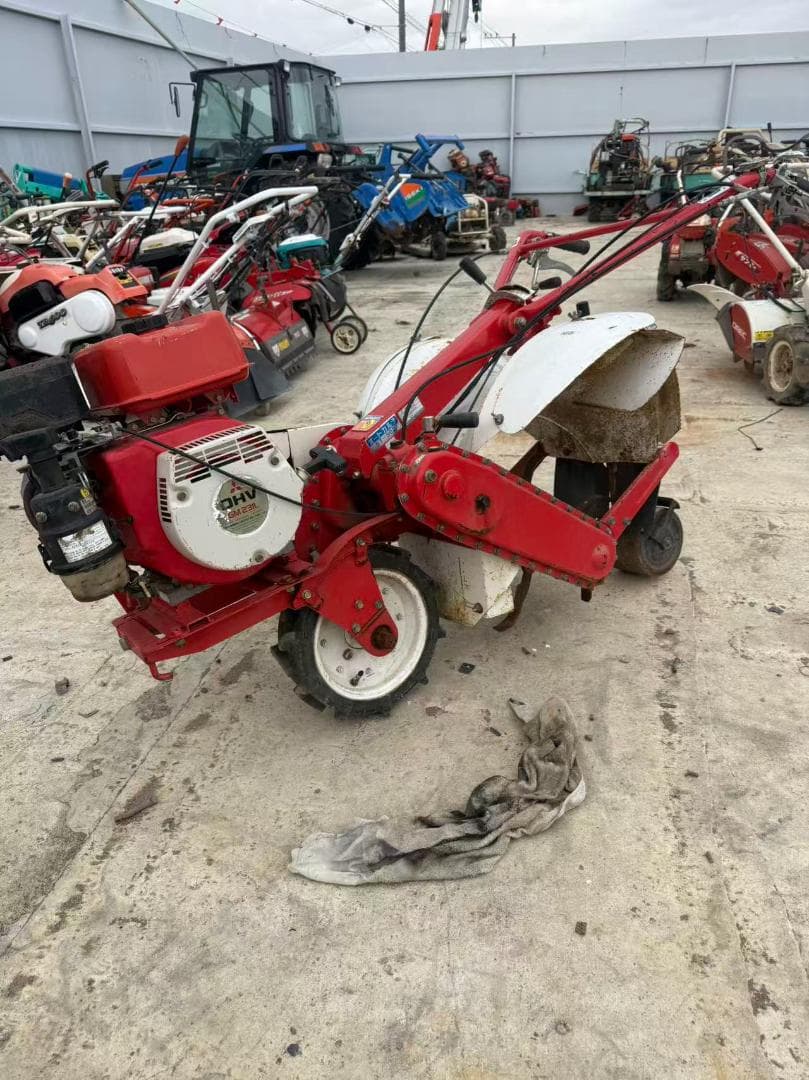 【福岡県みやま市】オーレック１輪 耕運機オートカルチST-302 土揚げ機土あげ