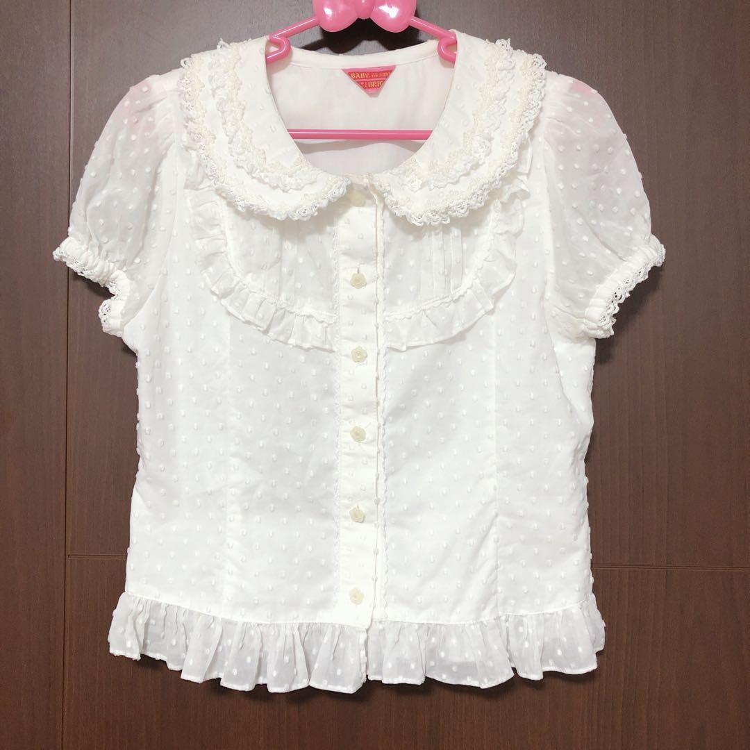 BABY, THE STARS SHINE BRIGHT♡半袖ブラウス♡リボン