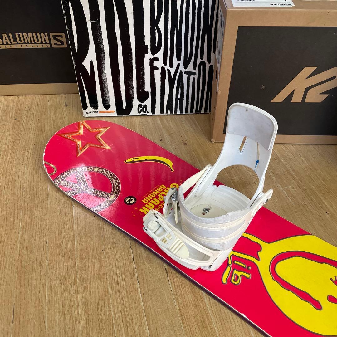 LIBTECH×PRO　希少130代バインディング付　スノーボードセット