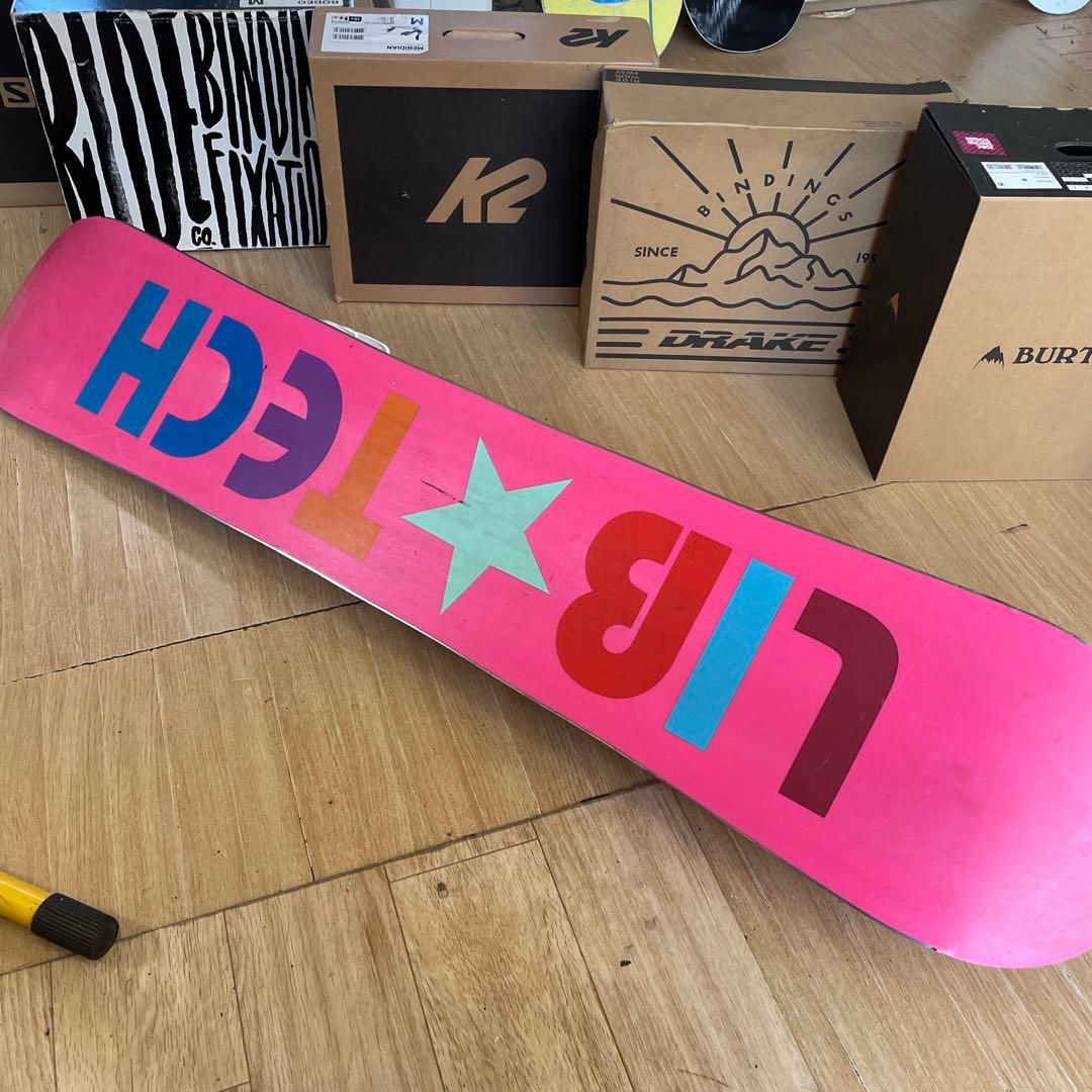 LIBTECH×PRO　希少130代バインディング付　スノーボードセット