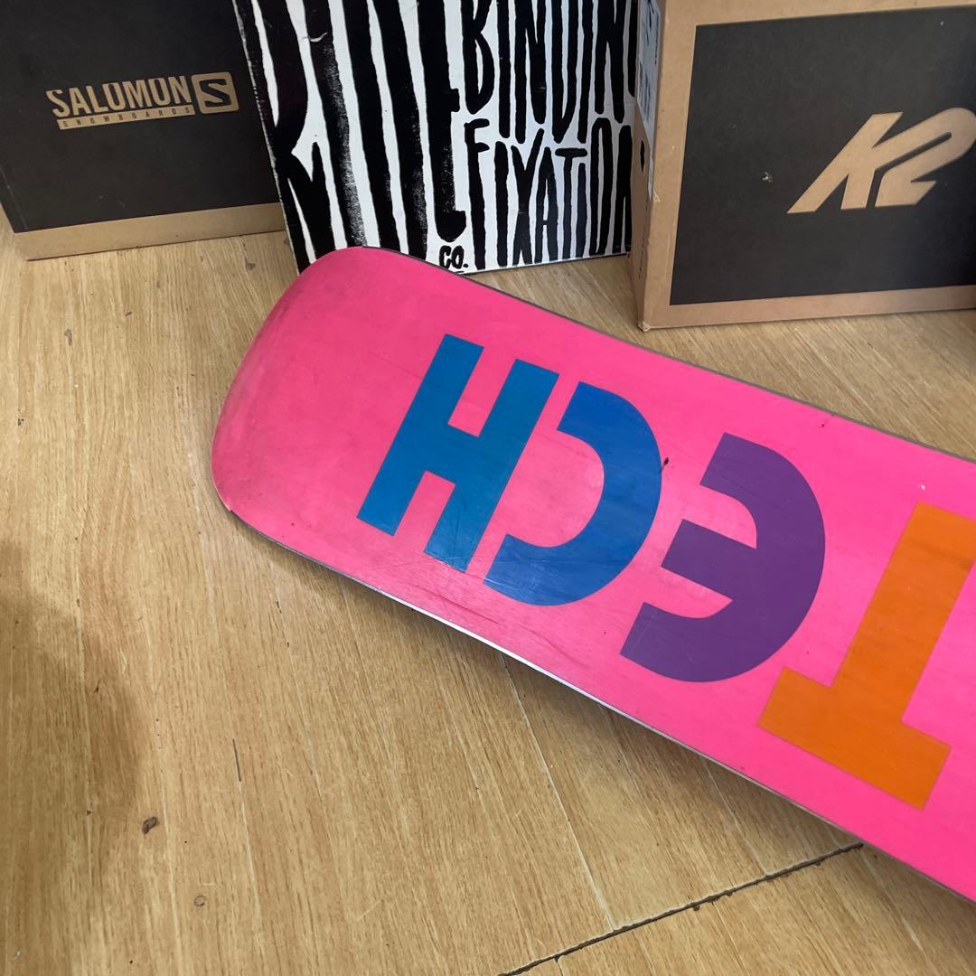 LIBTECH×PRO　希少130代バインディング付　スノーボードセット