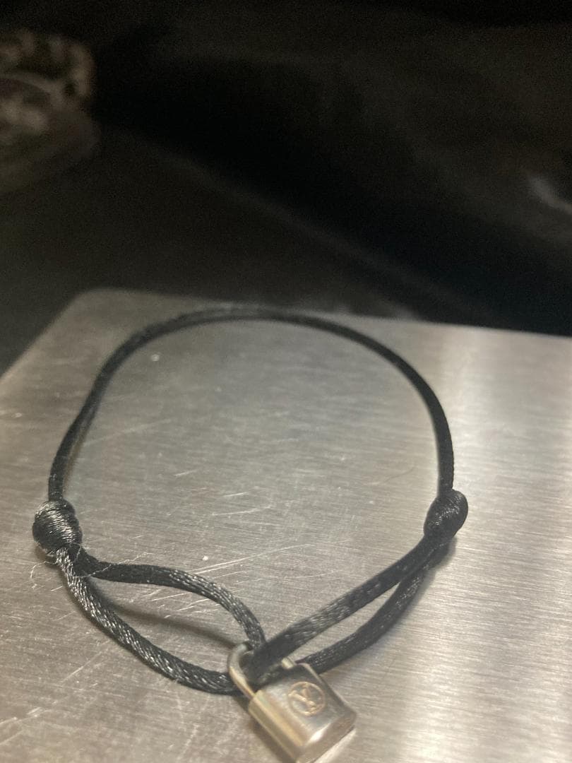 ルイヴィトン ブラスレ ロックイット フルオ ブレスレット ブラック 925