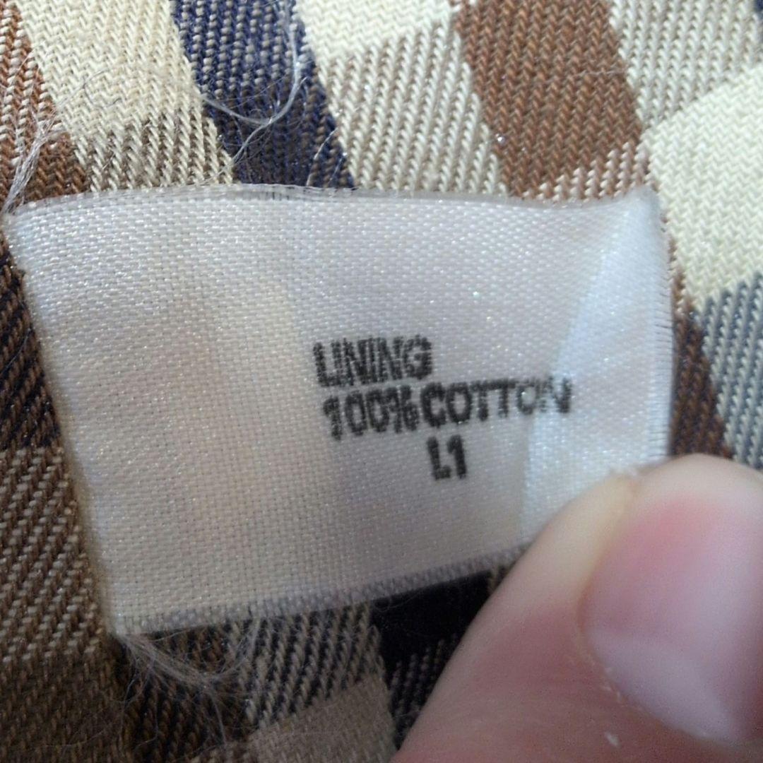 【美品】アクアスキュータム☆玉蟲色　ライナー　ベルト　ダブル　トレンチコート