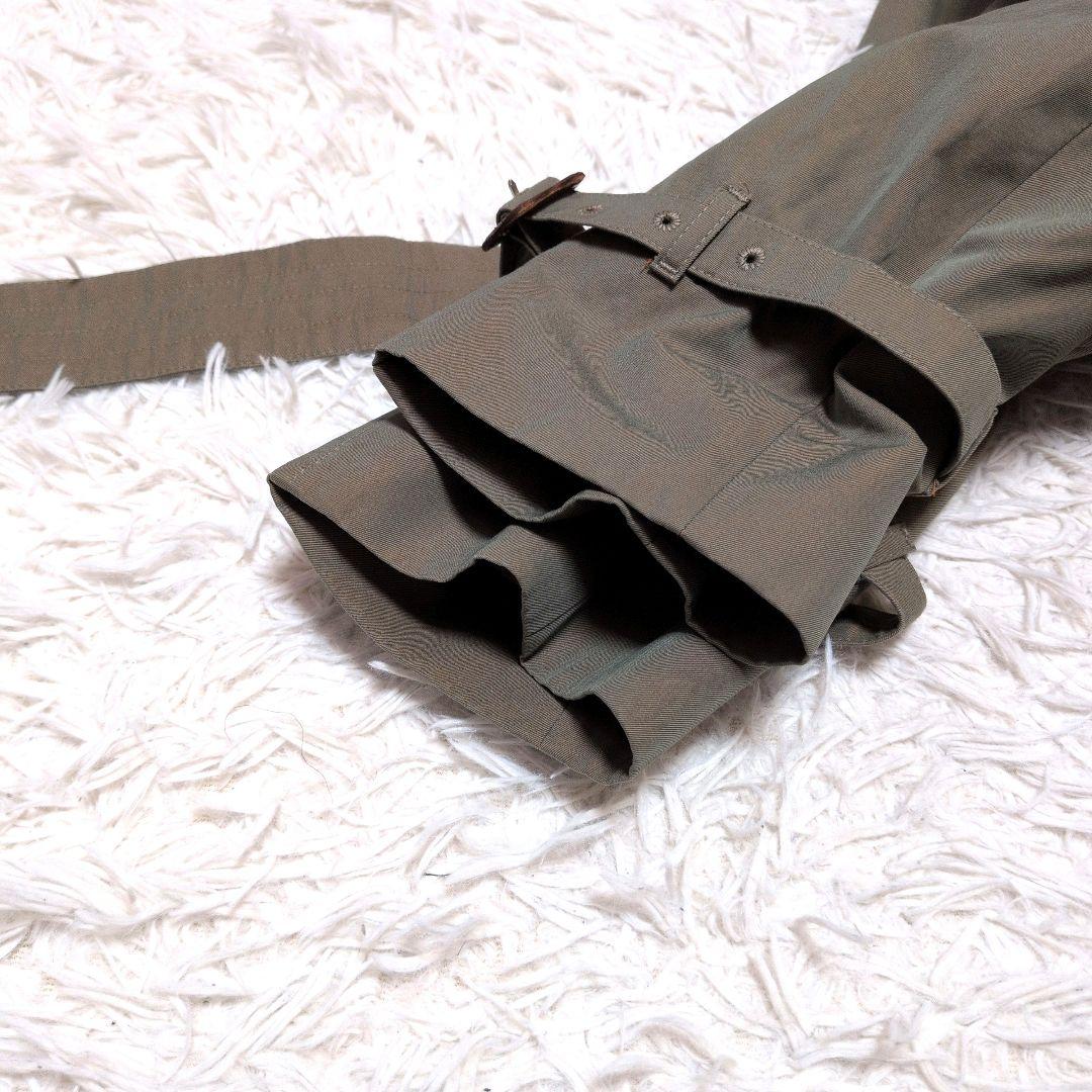 【美品】アクアスキュータム☆玉蟲色　ライナー　ベルト　ダブル　トレンチコート