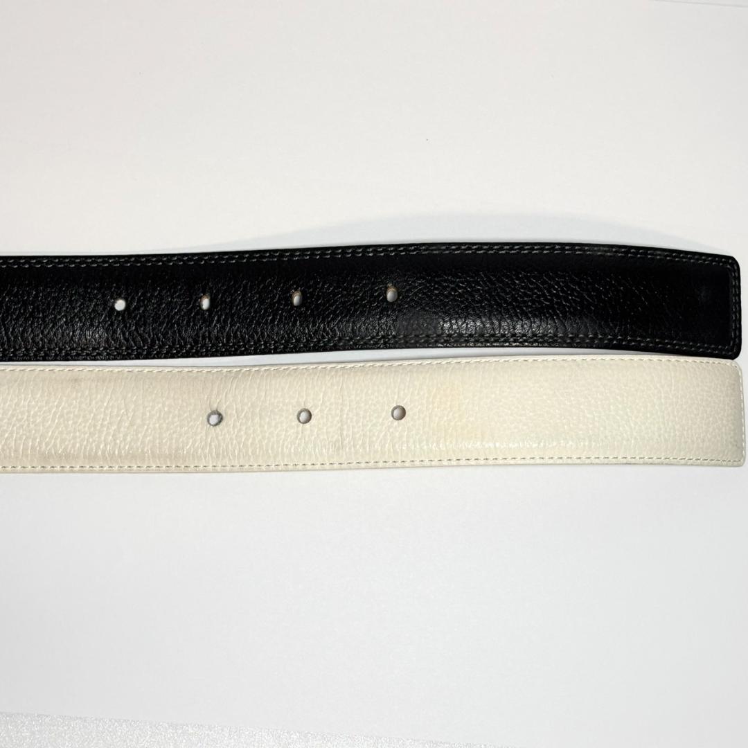 【ランクA】Yves Saint Laurent ベルト 2本セット