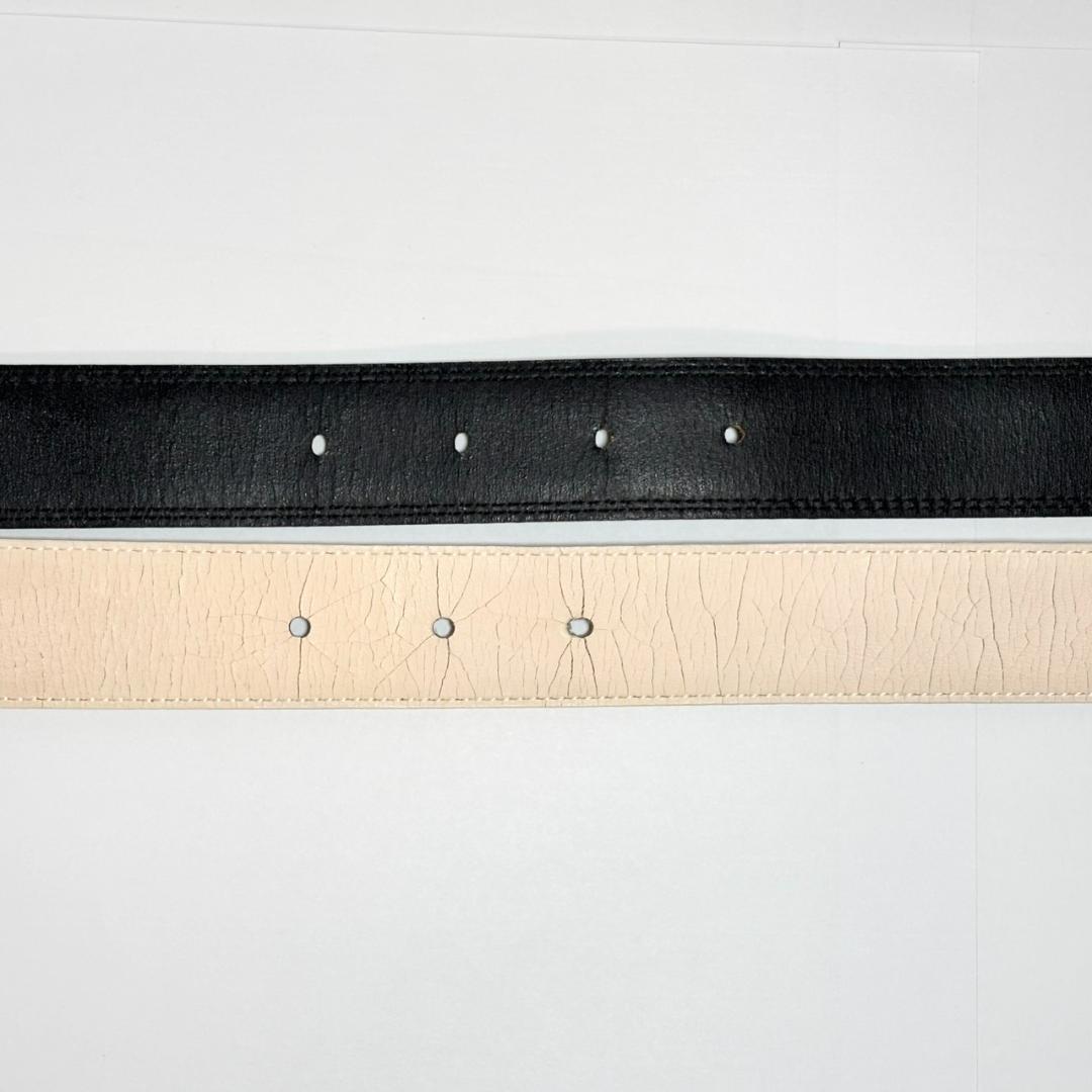 【ランクA】Yves Saint Laurent ベルト 2本セット