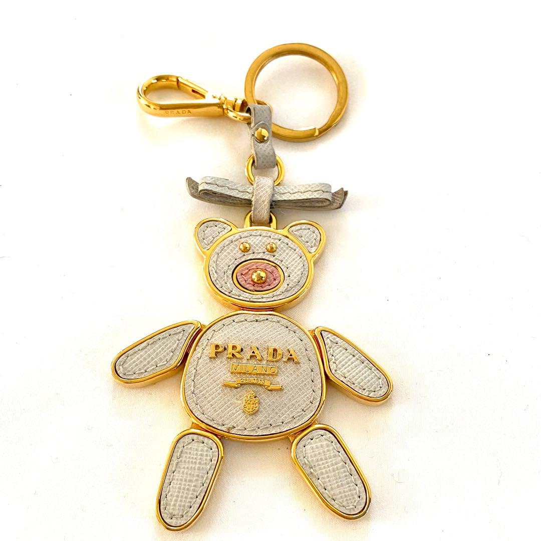 PRADA キーホルダー　チャーム　　クマ
