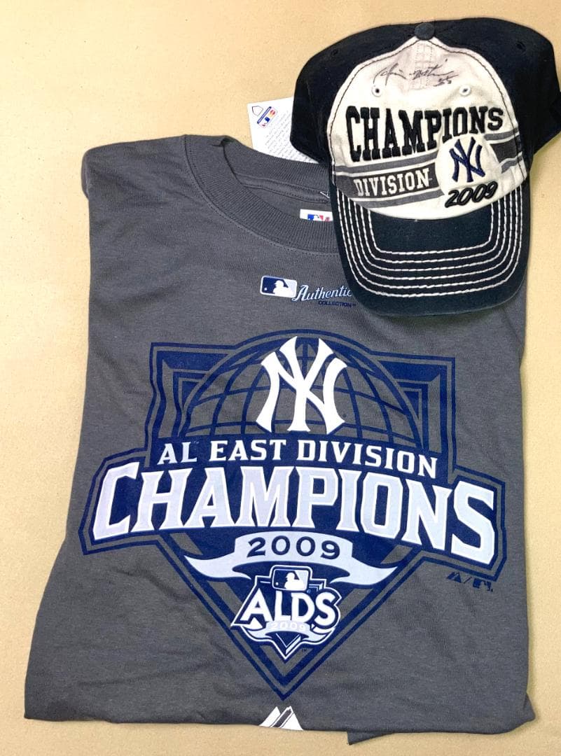 松井秀喜’09ワールドシリーズMVPは地区優勝が始まり！直筆サイン入りグッズ！