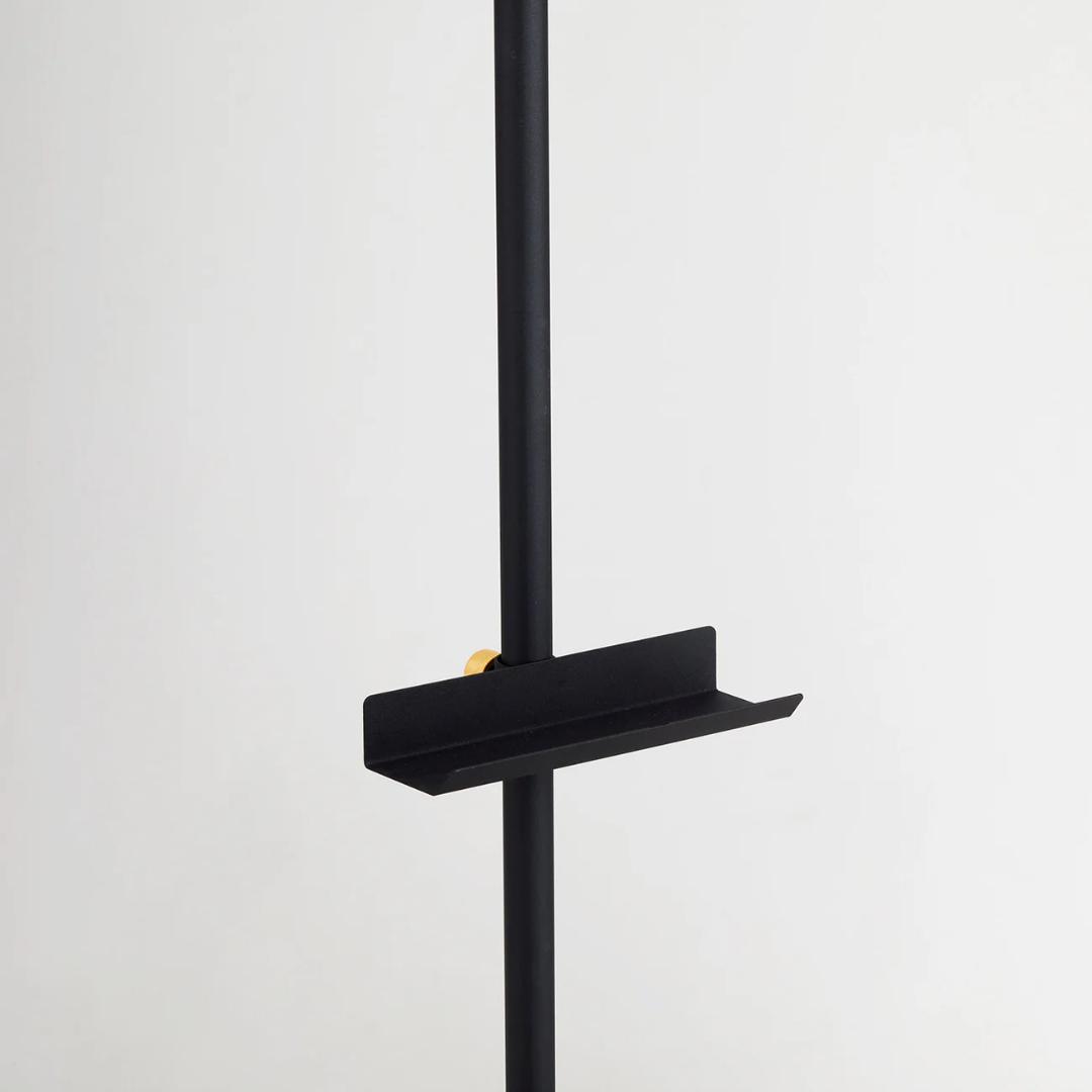 DRAW A LINE テンションロッドC / ブックスタンド 黒 2点セット