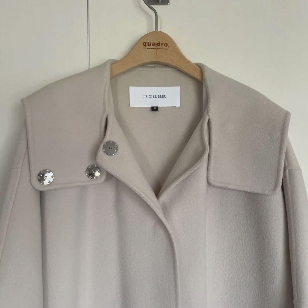 ルシェルブルー LeCielBleu Hooded OverCoat