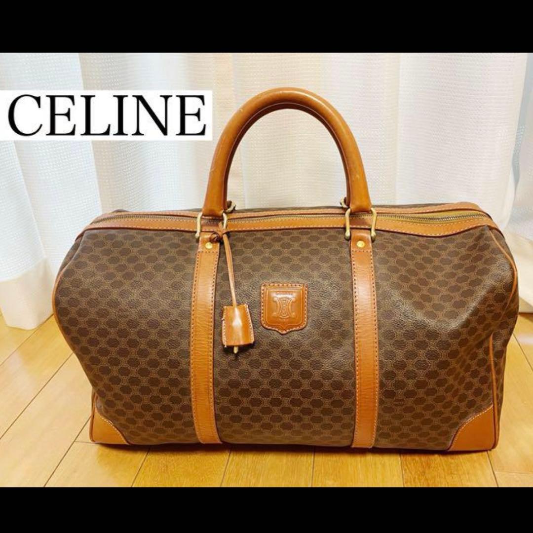 【美品】CELINE セリーヌ ボストンバッグ　マカダム
