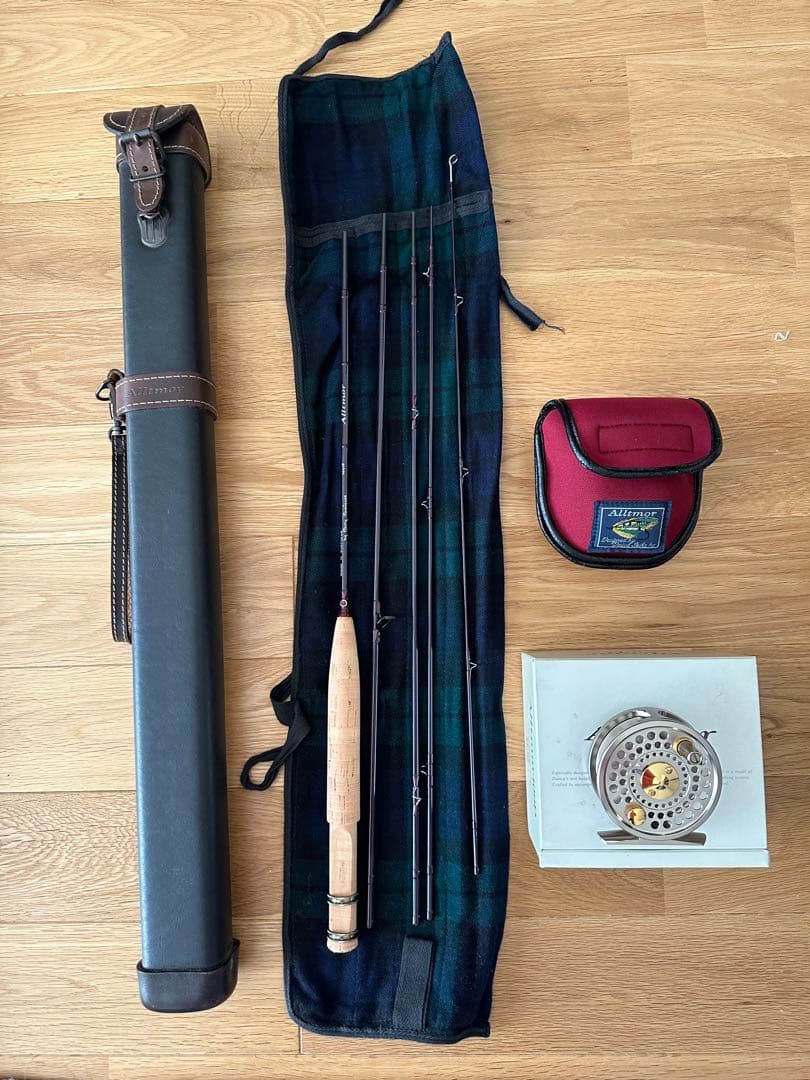 旅先の釣行に 90‘sダイワアルトモアハリーシリーズ　ロッド・リール