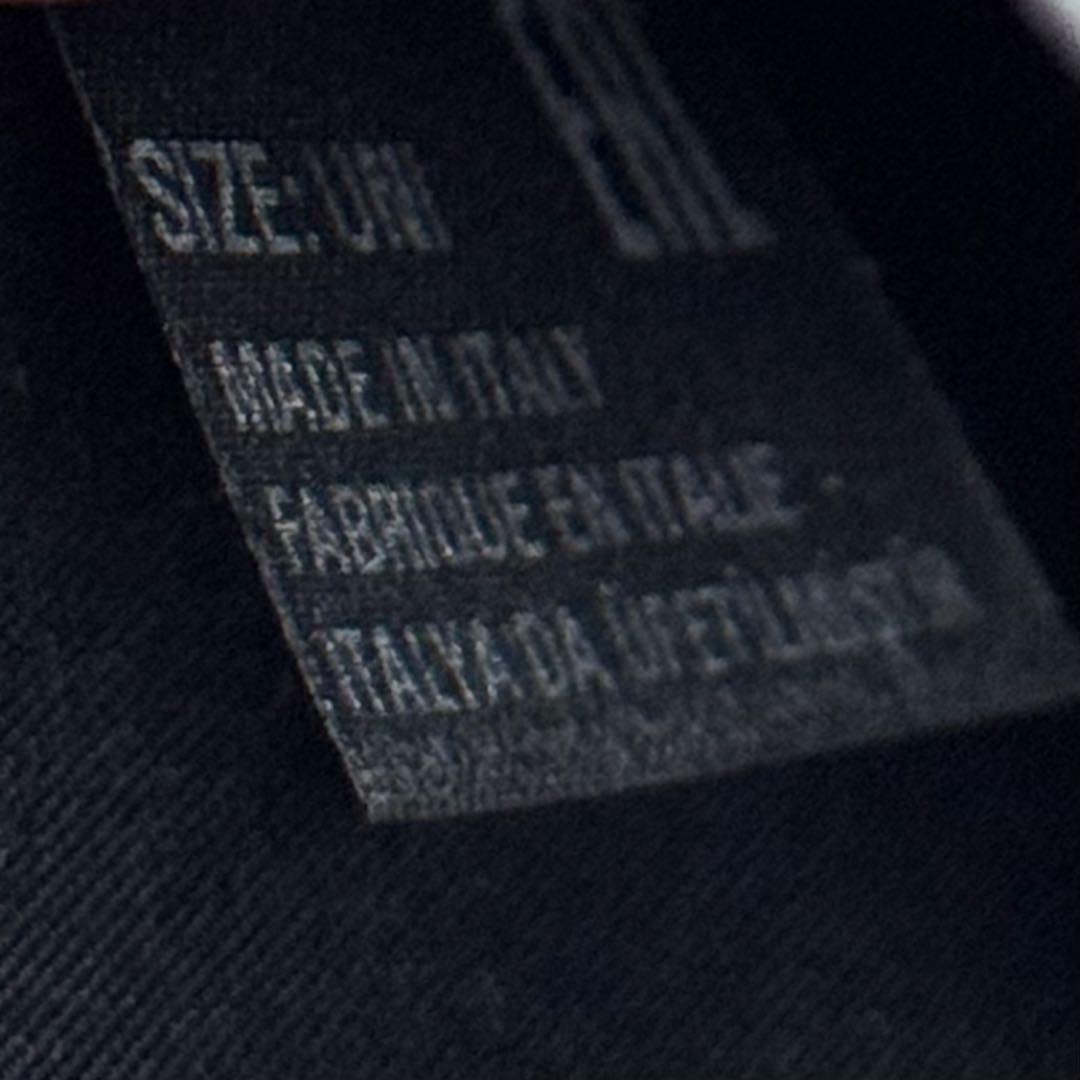 メゾン マルジェラ 4ステッチ 2つ折り財布 ブラックレザー