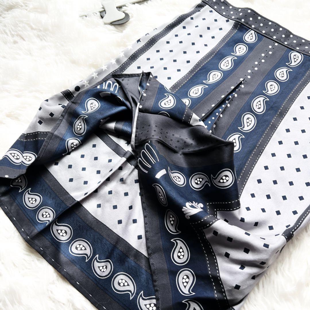 極美品　HERMES エルメス　シルク　スカート　宮廷の馬具　バンダナ