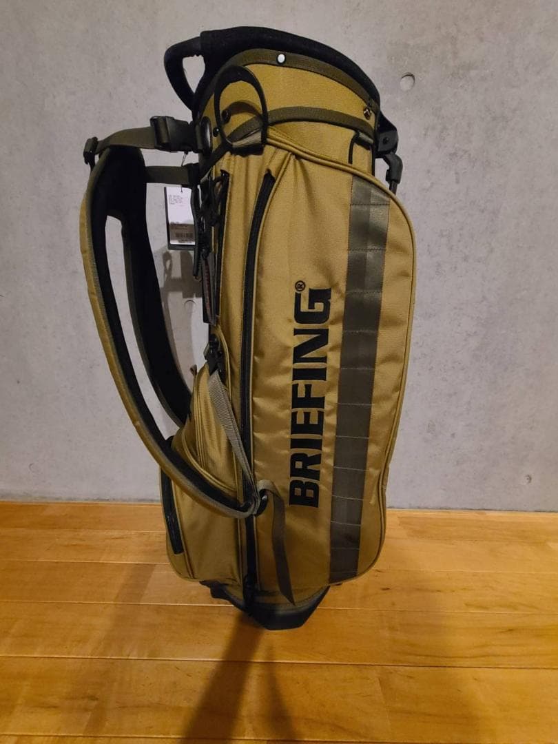 ブリーフィング ゴルフ キャディバッグ KHAKI