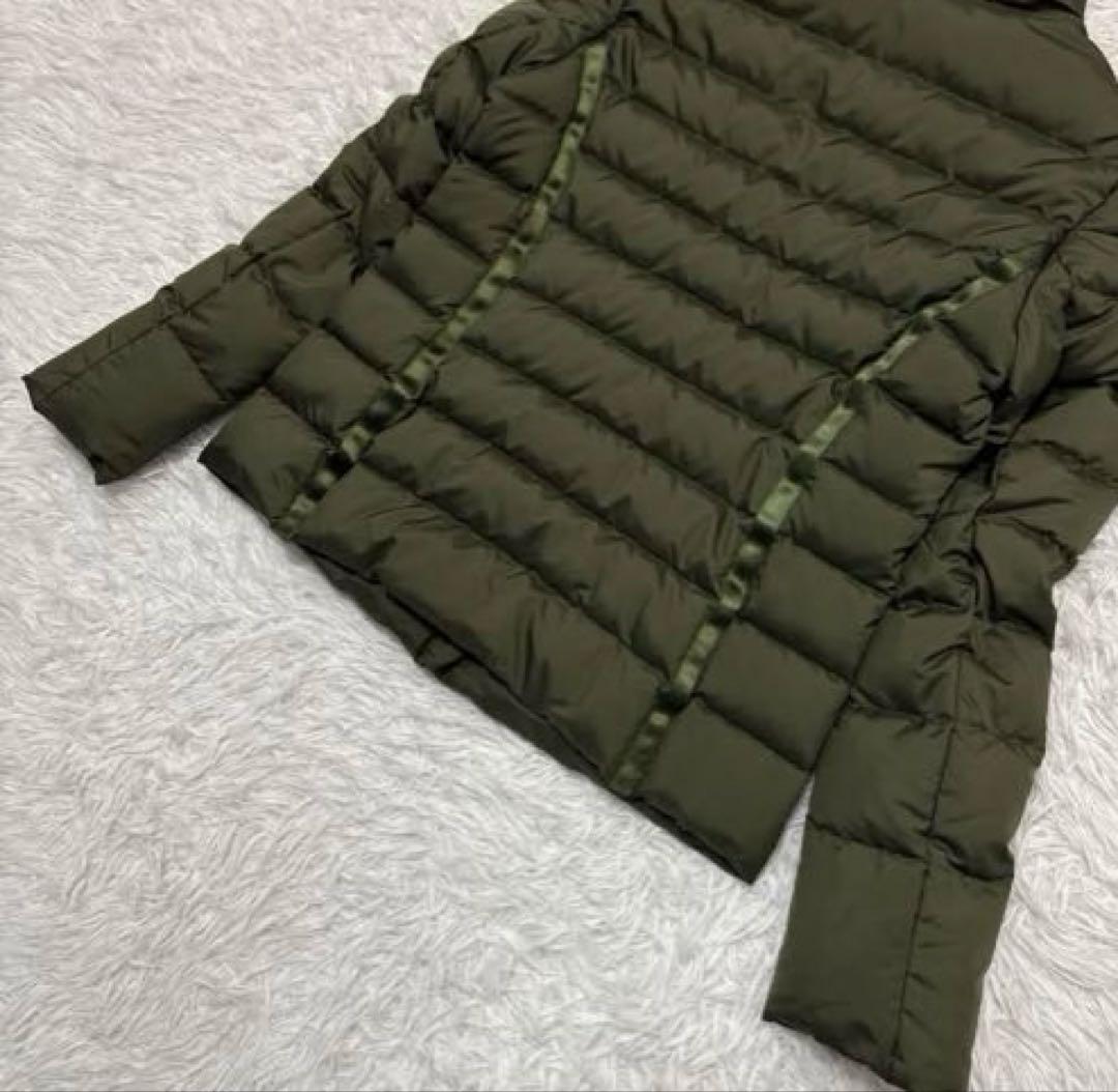 【未使用級】ゼンダー　ジャパン　 ダウンジャケット カーキ系　Ｍ