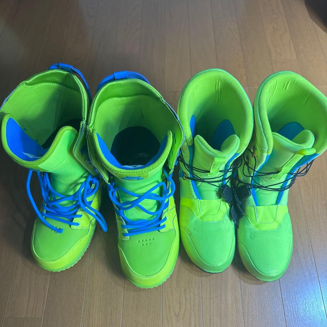 Nike スノーボードブーツ 蛍光イエロー　28.5センチ