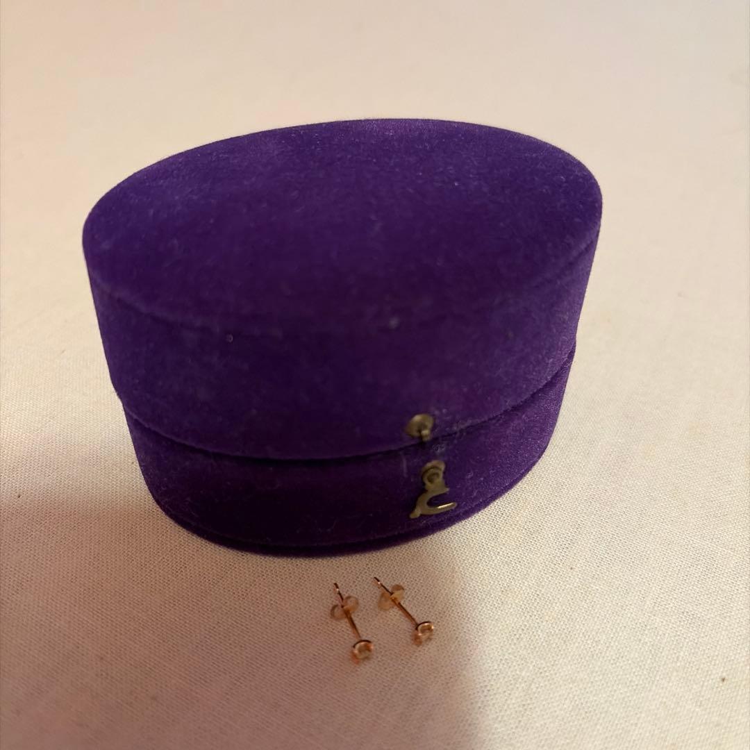 agete ピアス　K18