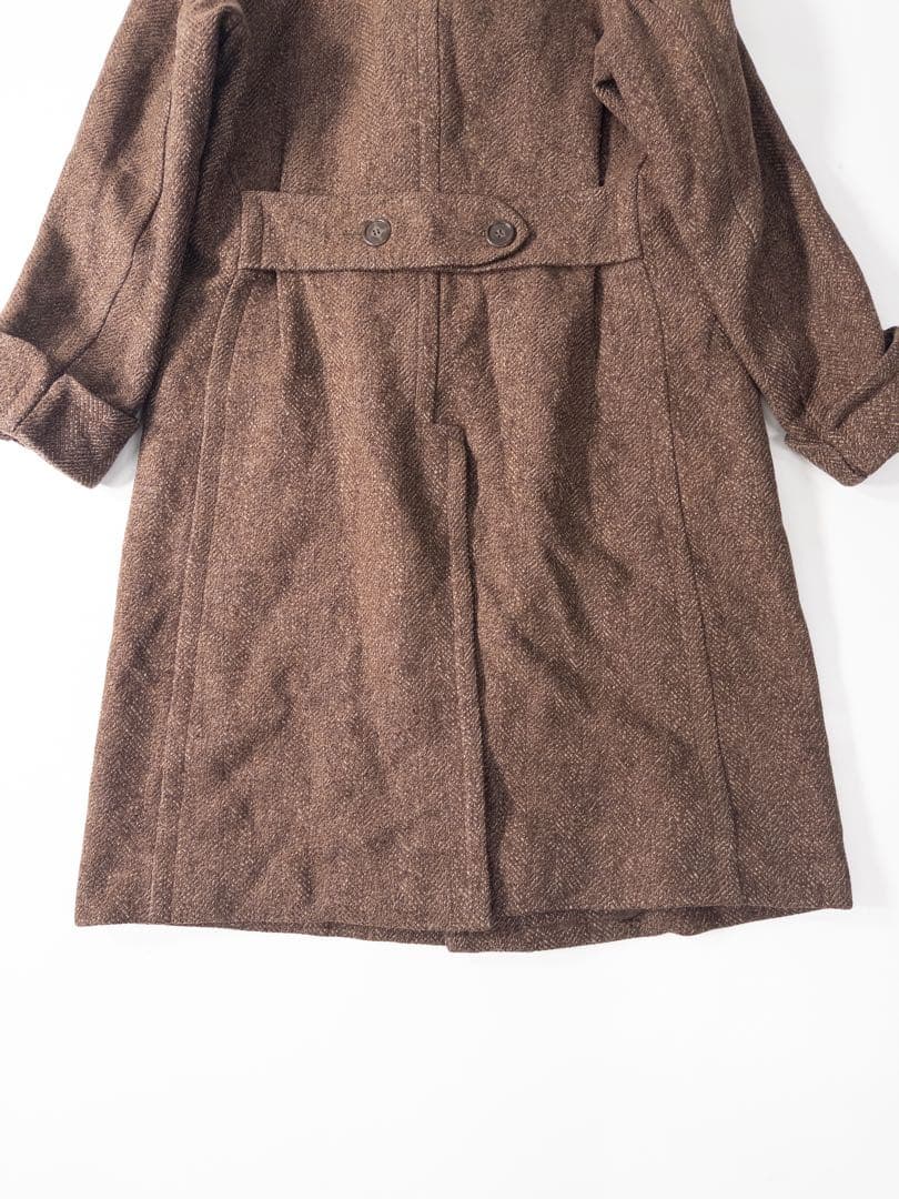 40's オーダーメイド ウールダブルロングコート ヴィンテージ古着