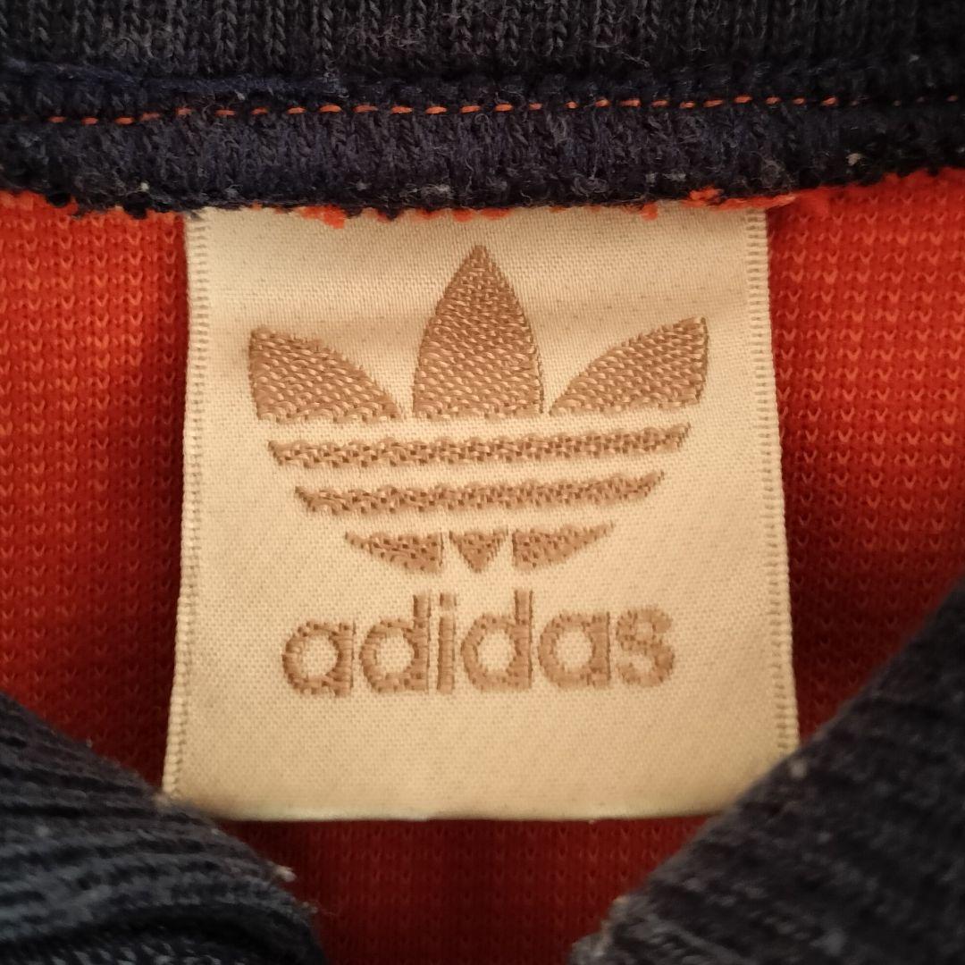 80s〜90s アディダス ヴィンテージ 両面プリント トラックジャケット