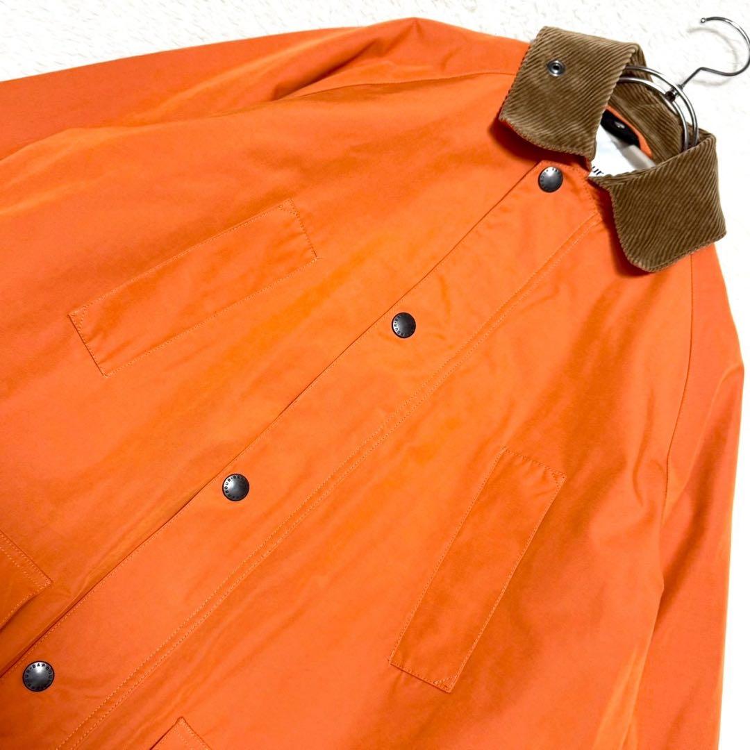 Barbour BEAMS BOY 別注 バルベニージャケット オレンジ