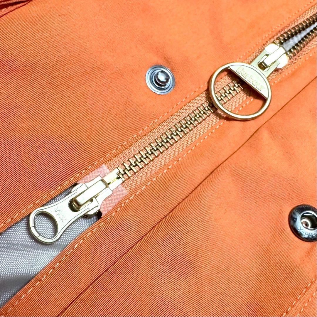 Barbour BEAMS BOY 別注 バルベニージャケット オレンジ