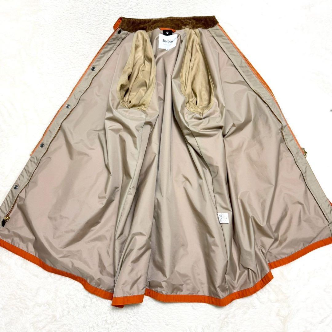 Barbour BEAMS BOY 別注 バルベニージャケット オレンジ