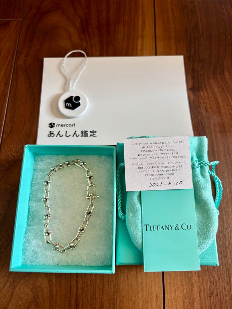 Tiffany ハードウェア スモールリンク ブレスレット