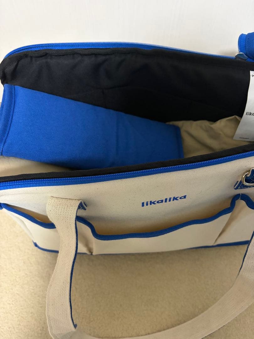 lika lika キャリーバッグ Mサイズ クッション付き 韓国