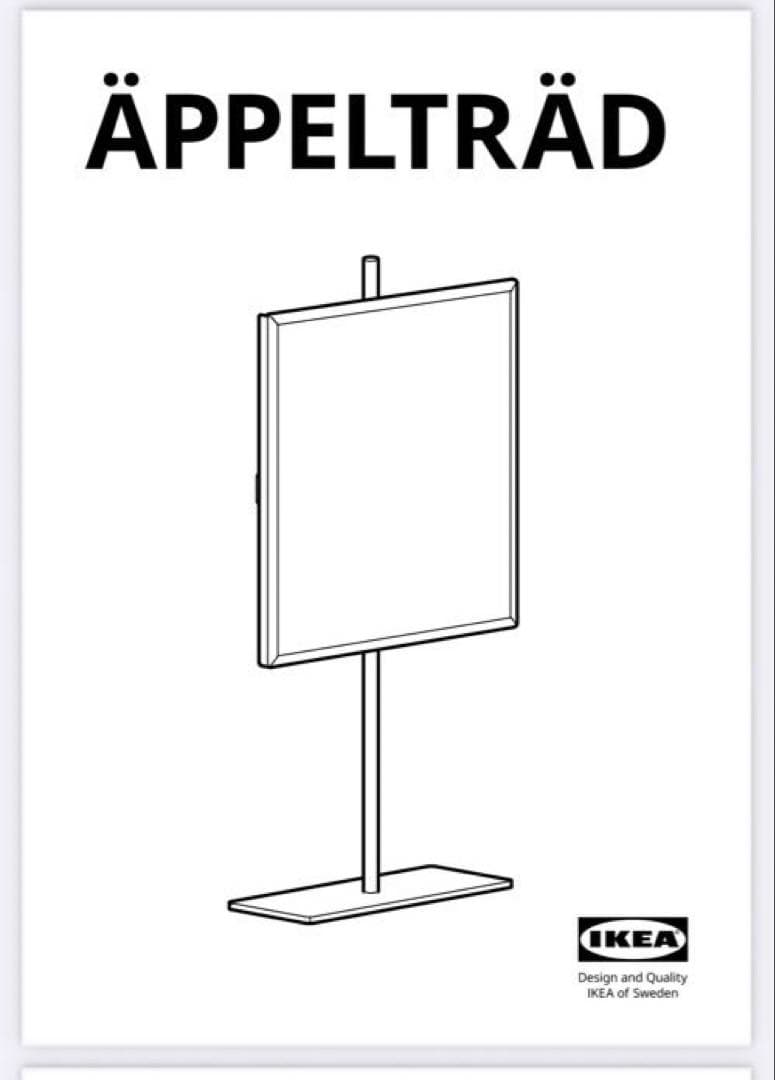 IKEA フォトフレーム スタンド ÄPPELTRÄD 　8セット