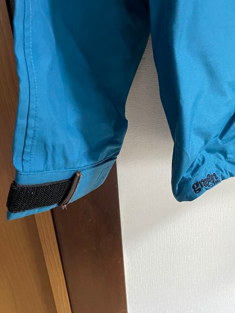 greenclothing ピースジャケット cyan 24-25