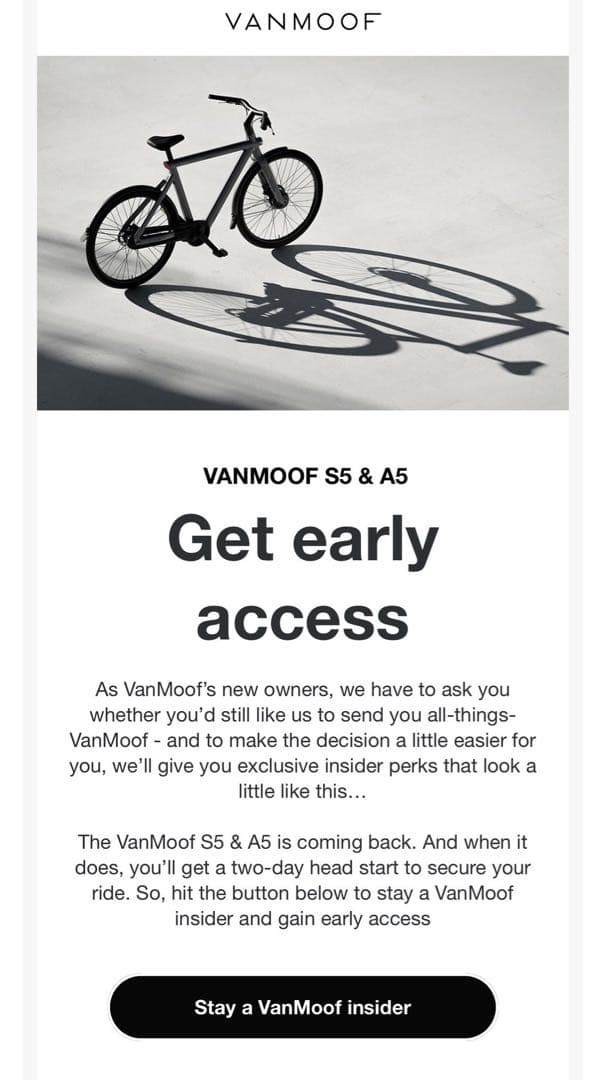 【2026年2月公式サポート復活】新型Vanmoof S5 バンムーフUSモード