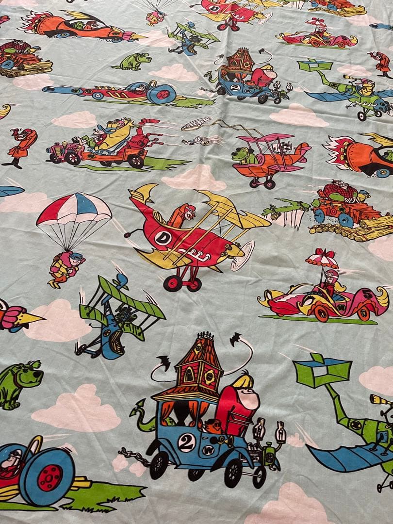 ビンテージシーツ　チキチキマシン猛レース