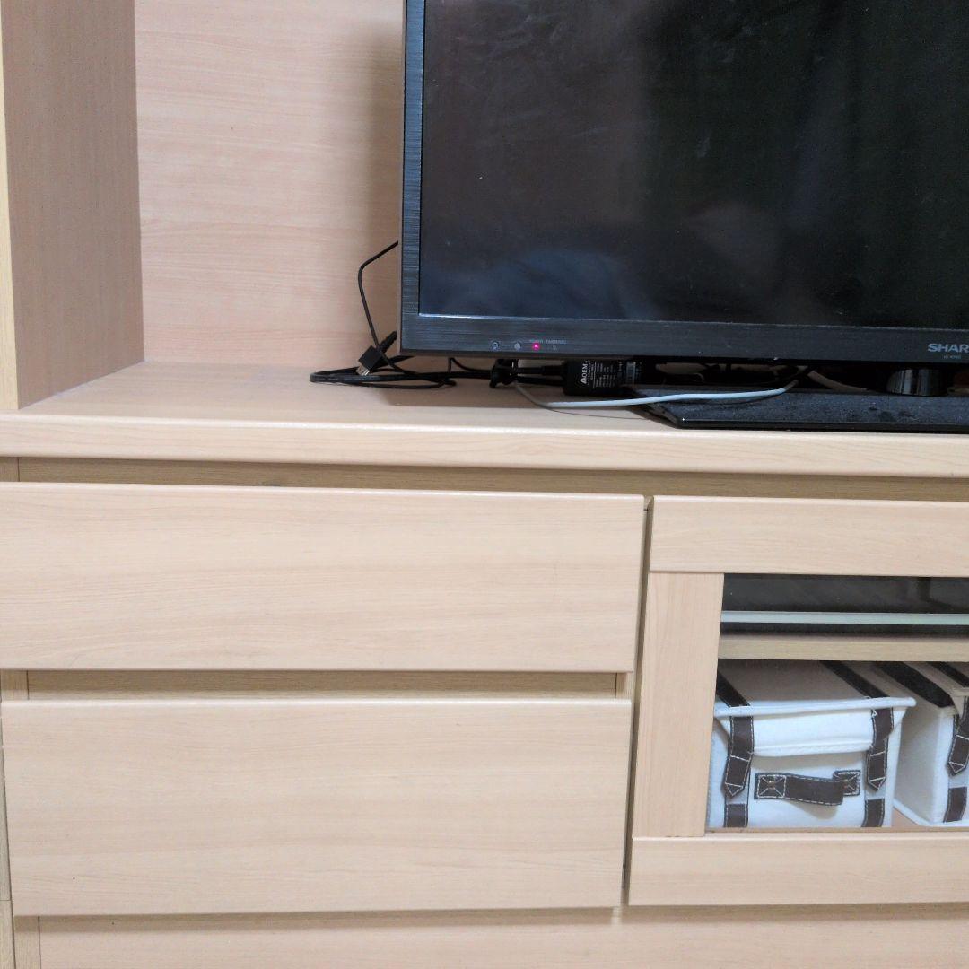 壁面収納テレビボード【②本体の出品分です】