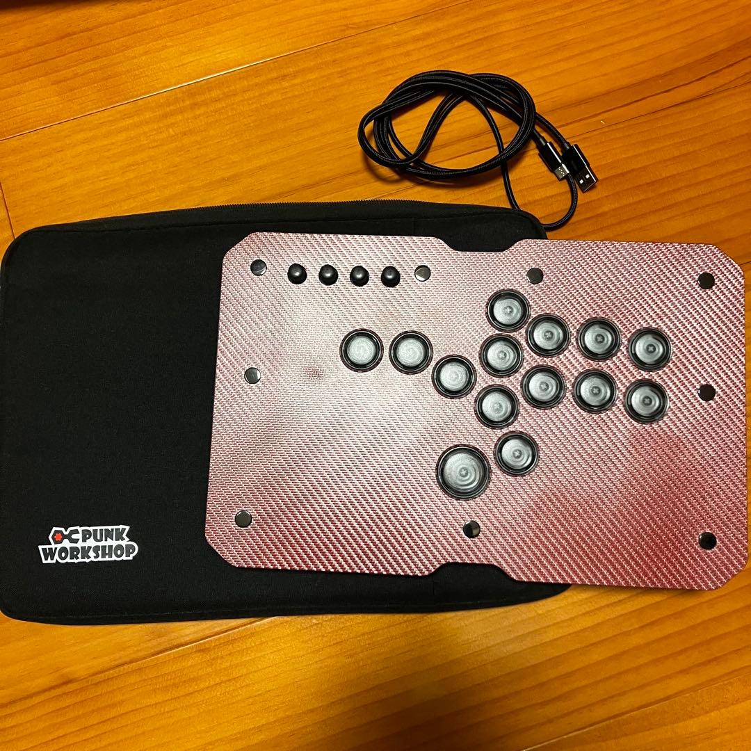 PUNK WORKSHOP mini box レッドカーボン　pc用