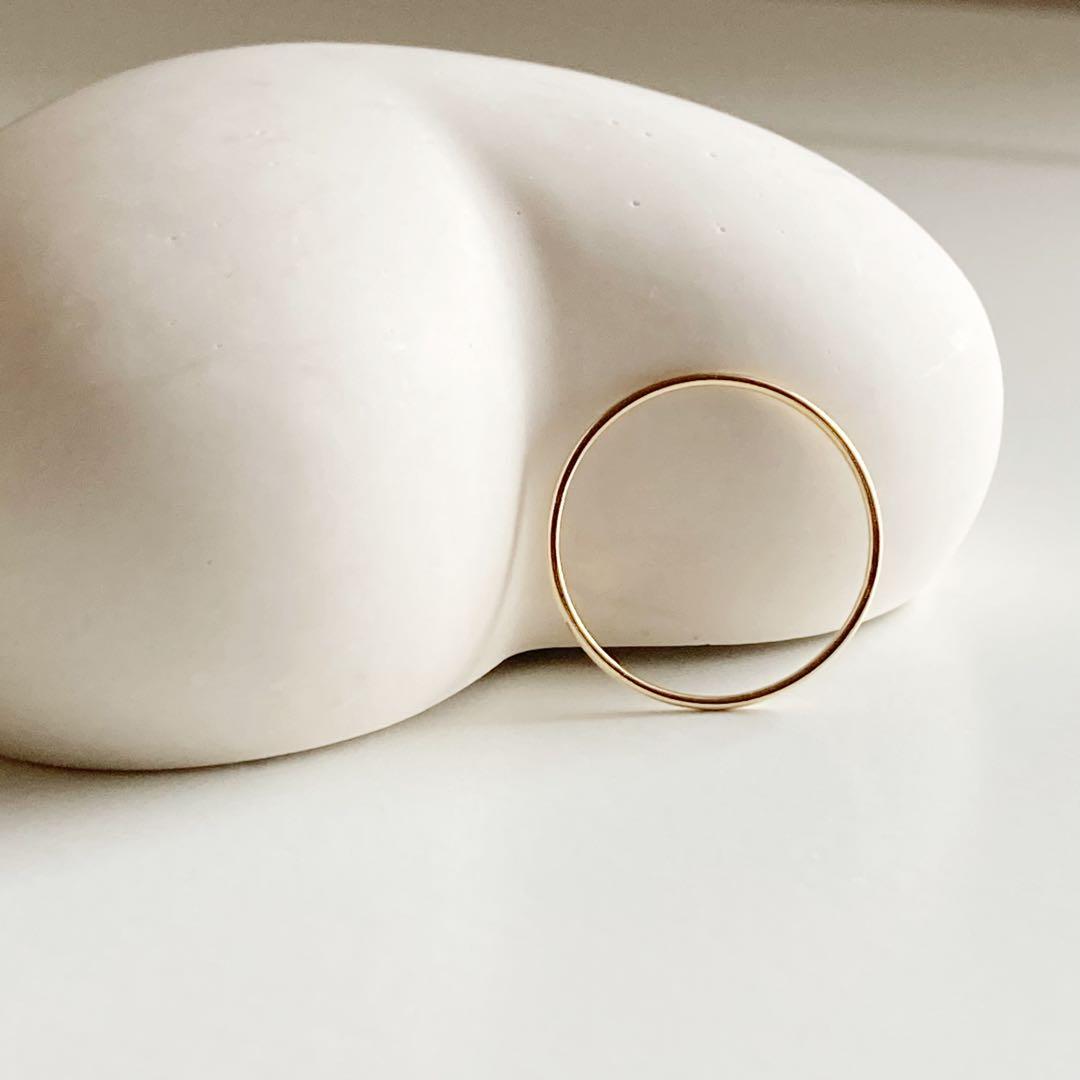 大特価❣️早いもの勝ち❣️新品✨日本製 高品質 18金 K18 リング 11号