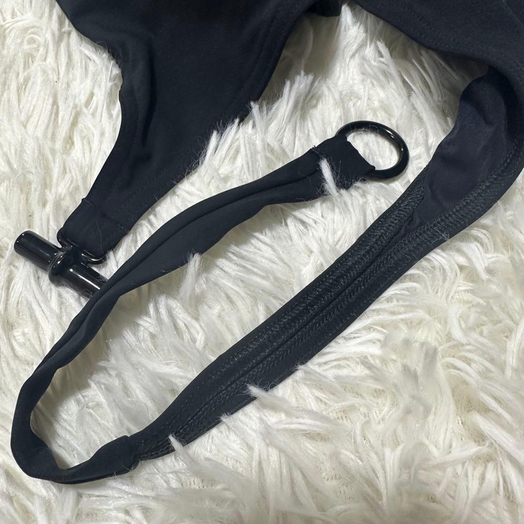 希少　HERMES エルメス　スイムウェア　水着　シェーヌダンクル　ブラック