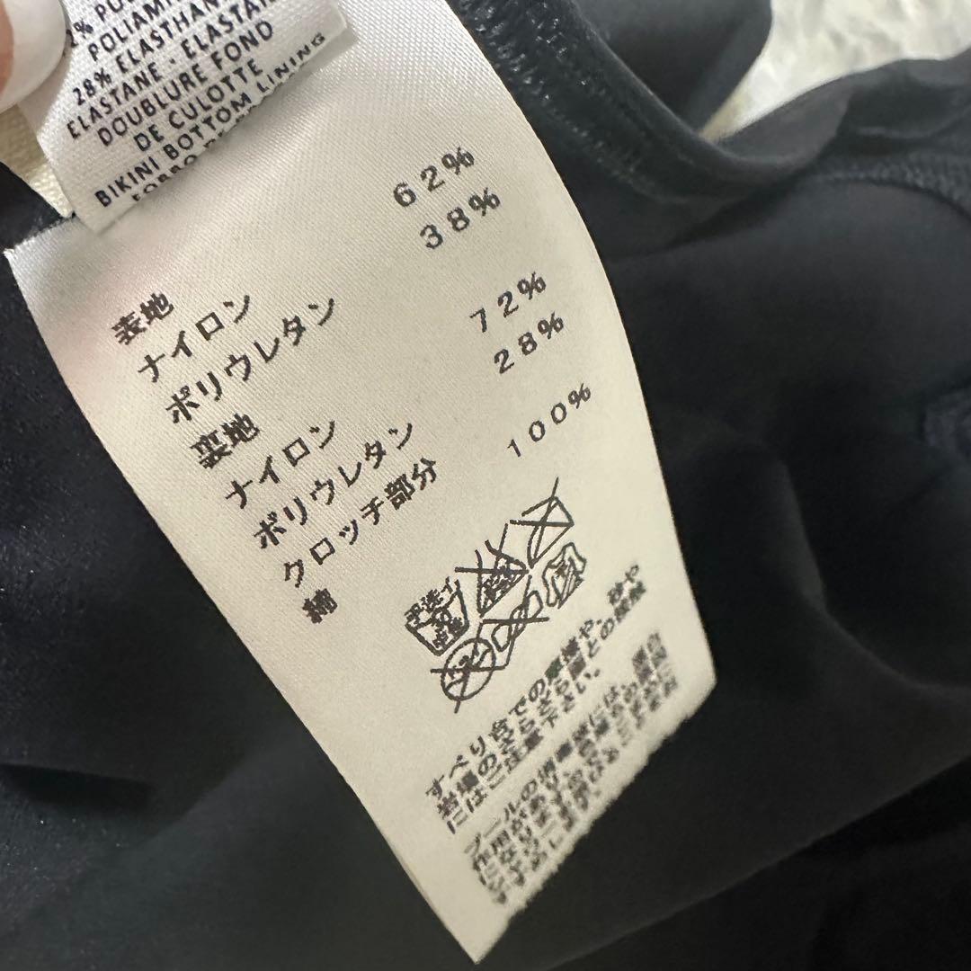 希少　HERMES エルメス　スイムウェア　水着　シェーヌダンクル　ブラック