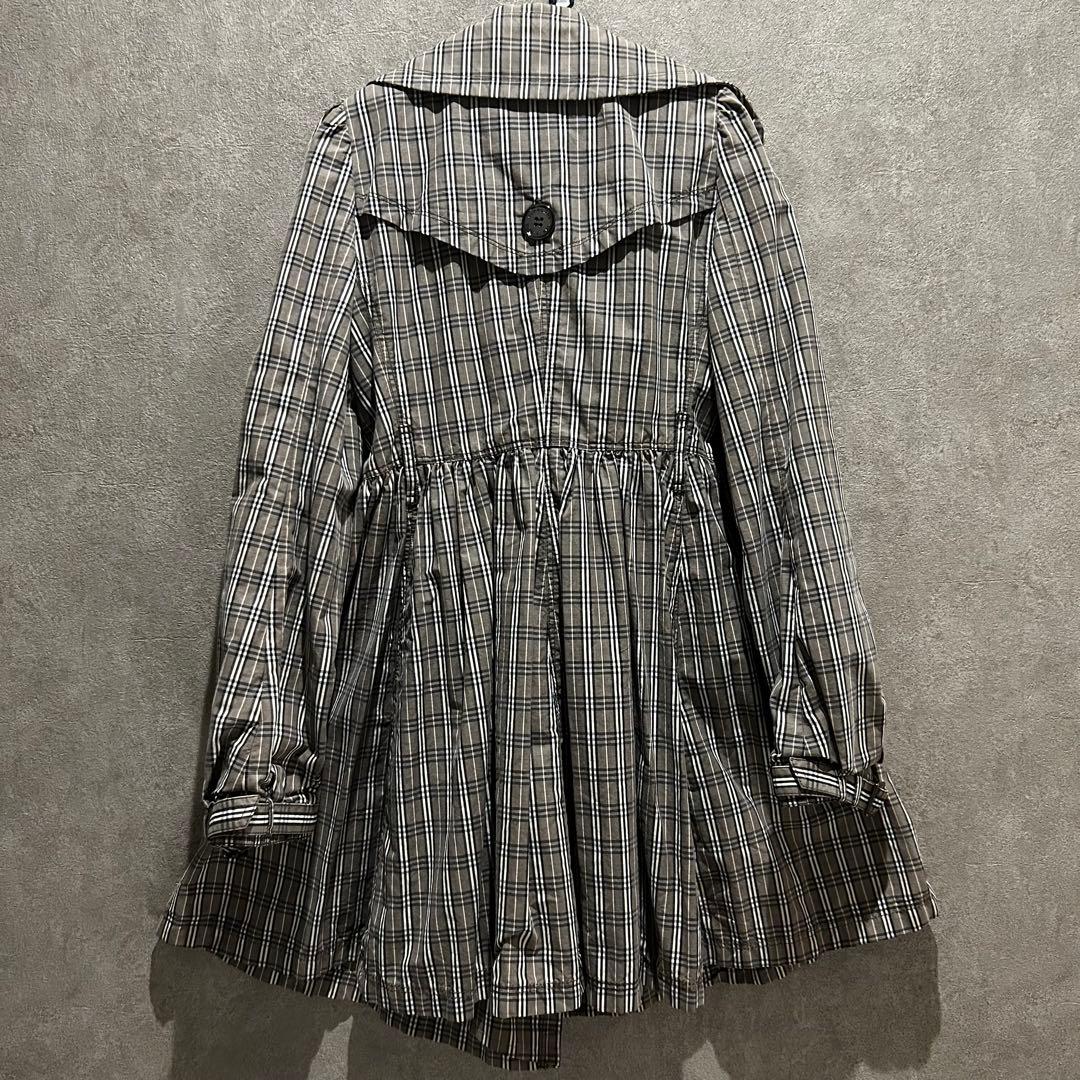 BURBERRY BLUE LABEL ノバチェック トレンチコート 36