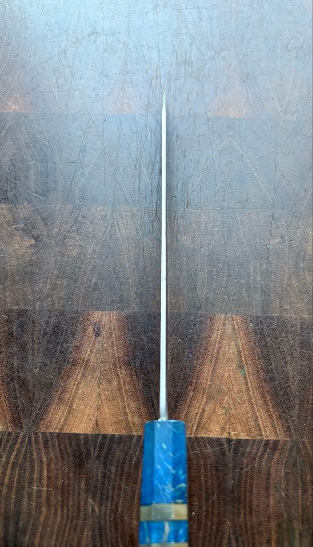 関　打刃物　VG10 ダマスカス　ペティナイフ　150mm 包丁　スタビライズ