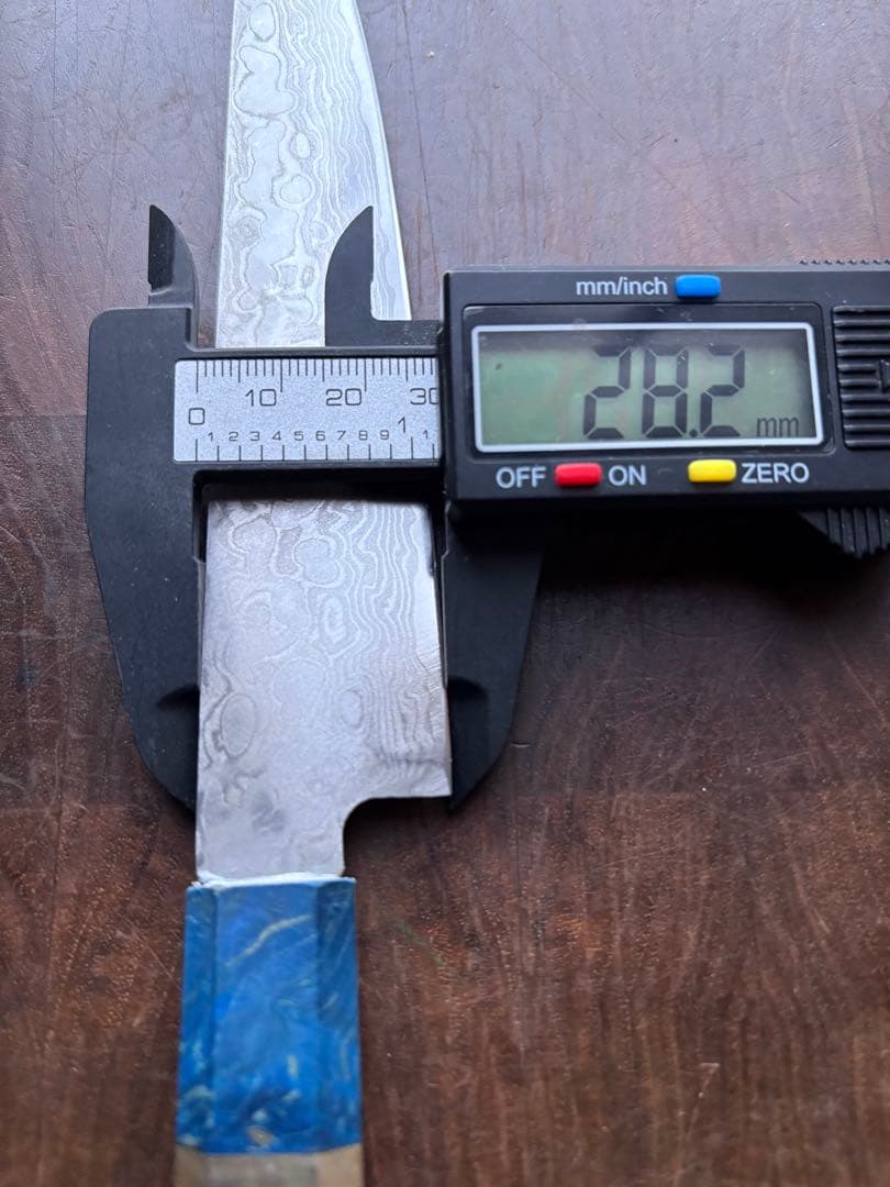 関　打刃物　VG10 ダマスカス　ペティナイフ　150mm 包丁　スタビライズ