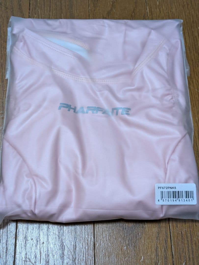 【PHARFAITE】エナメルハイネックバインダーTback　ピンク　XXL