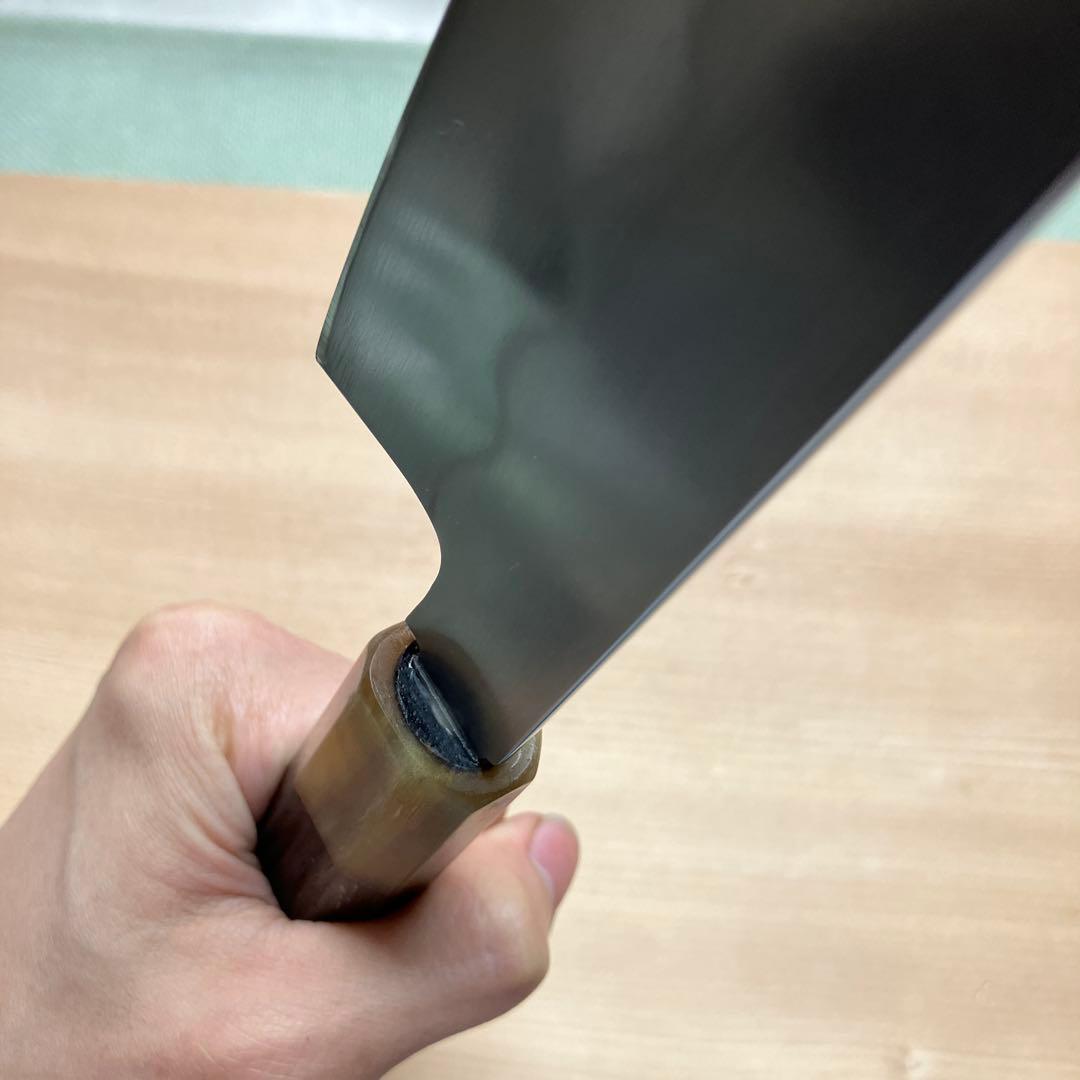 尚台正吉　切り付け包丁　本焼　天然砥石で本刃付け済み❗️