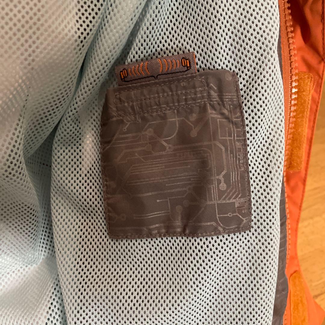 BURTON RONINオレンジ　スノーボードウェア+オリーブ色パンツAKセット