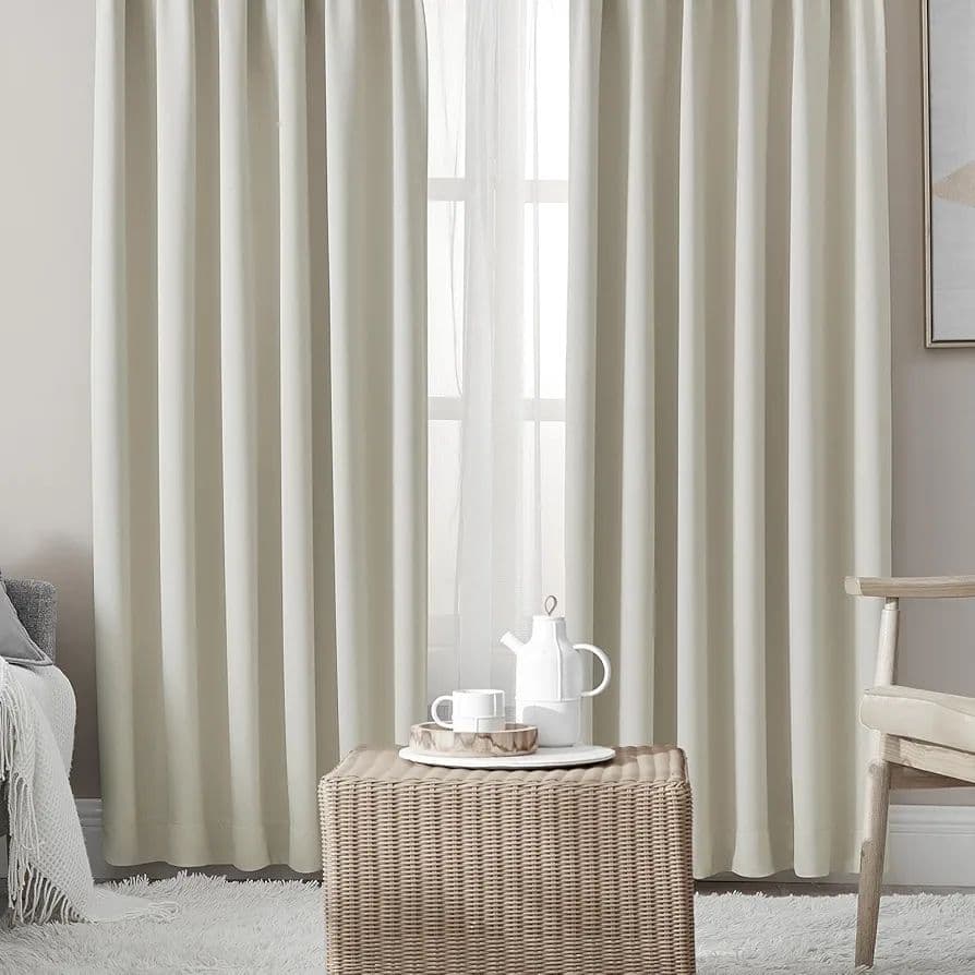 1級遮光 カーテン 4枚組セット 幅150cm丈230cm UVカット