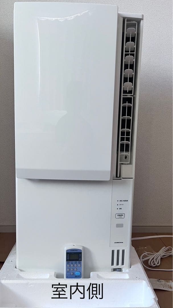 コロナ ReLaLa ウインドエアコン 冷暖房兼用 CWH-A1823R-W