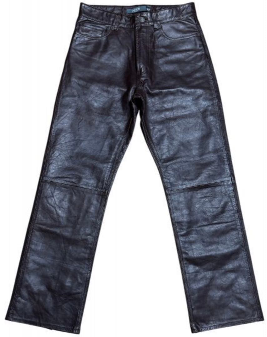 OLD Gap レザーパンツブーツフィットW30 L30 ブラウン　　山田蓮着用